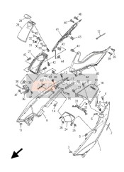 4B52171101WG, Fianchetto, Laterale 1, Yamaha, 0